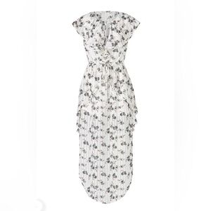 Elliatt Maxi Dress Womens Small  Floral Evermore Swiftie Cottagecore Fairy Chic